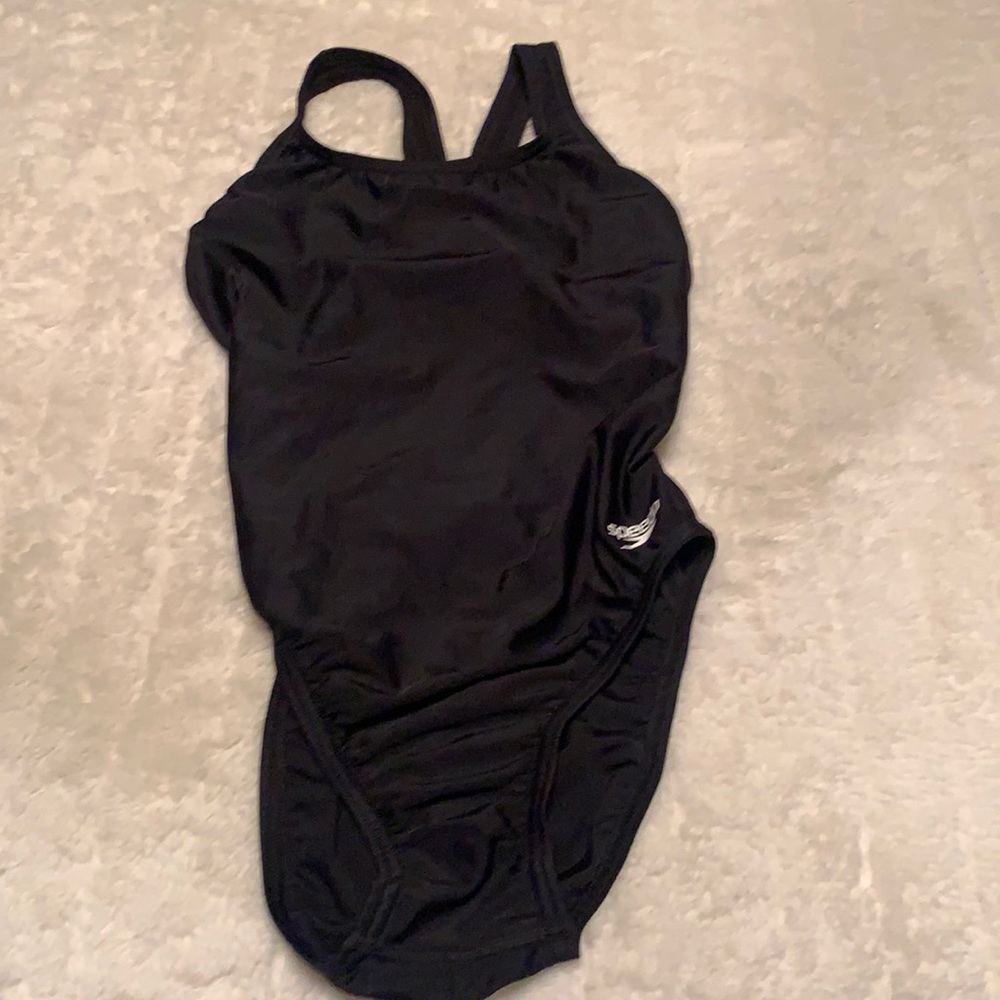NWT black Speedo swimsuit, 8